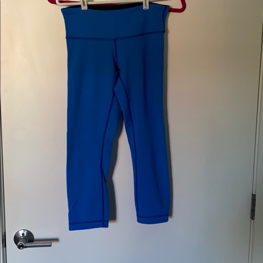 Lululemon limited edition 3/4 wunderunder leggings